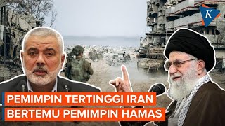 Pemimpin Tertinggi Iran Bertemu Haniyeh, Singgung Penghapusan Israel