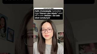 Download Lagu Siapa yang setuju kalo “Garam dan Madu” versinya Faith Christabelle enak banget?👀 #katahatikunews MP3 Download Lagu Siapa yang setuju kalo “Garam dan Madu” versinya Faith Christabelle enak banget?👀 #katahatikunews MP3
