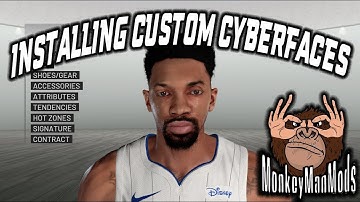 How To Install Custom Cyberfaces In NBA2K19