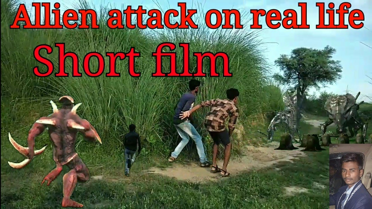 Allien attack on real life short film/Edited by mobile by Sudarshan Kumar films