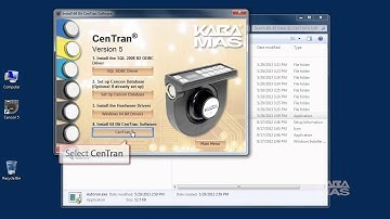CenTran 5 Software Installation