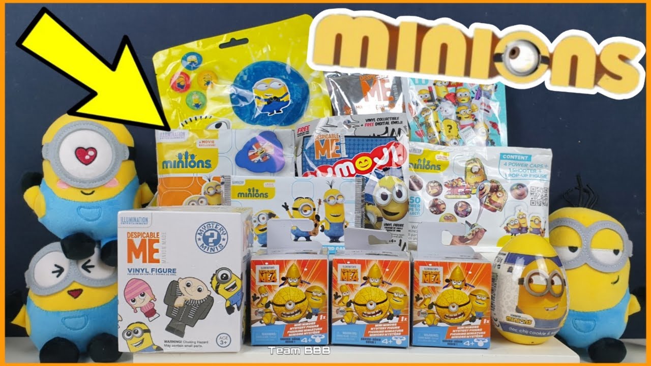 DESPICABLE ME 4 MINIONS SPECIAL! Unboxing Gru and Minion