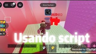 Usando script no slap tower