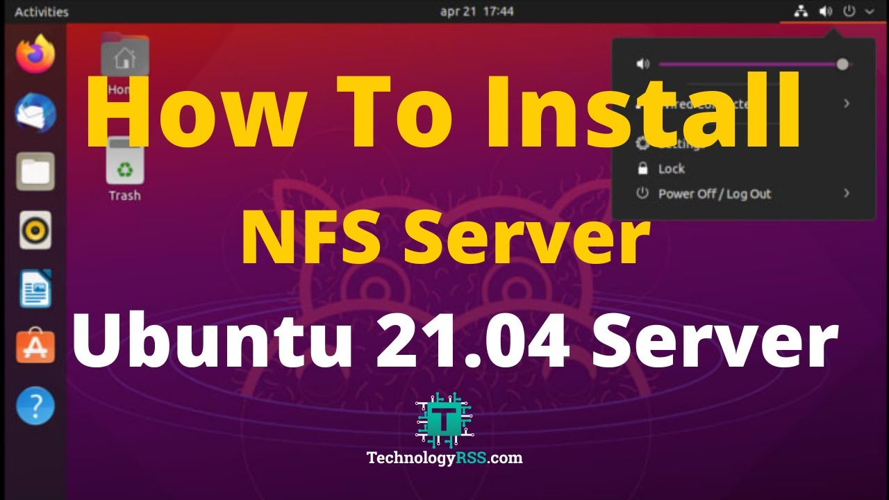 How To Setup NFS Server On Ubuntu 21.04 - YouTube