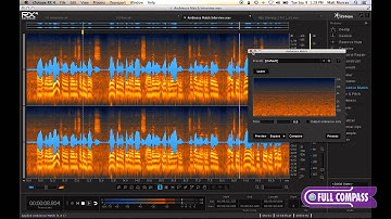 iZotope RX4 & RX4 Advanced Audio Restoration Software Overview | Full Compass
