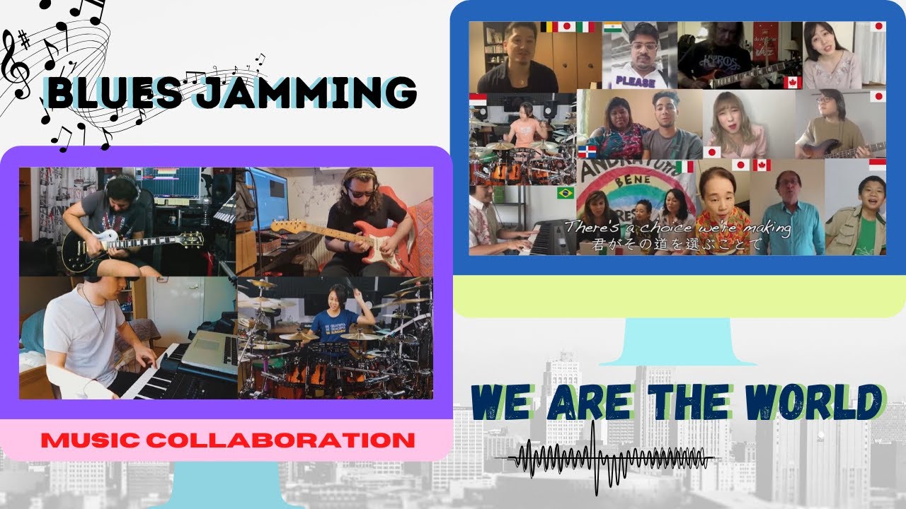 在 YouTube 上观看 International Music Collaboration | Blues Jam & We Are The World 在 YouTube 上观看 International Music Collaboration | Blues Jam & We Are The World
