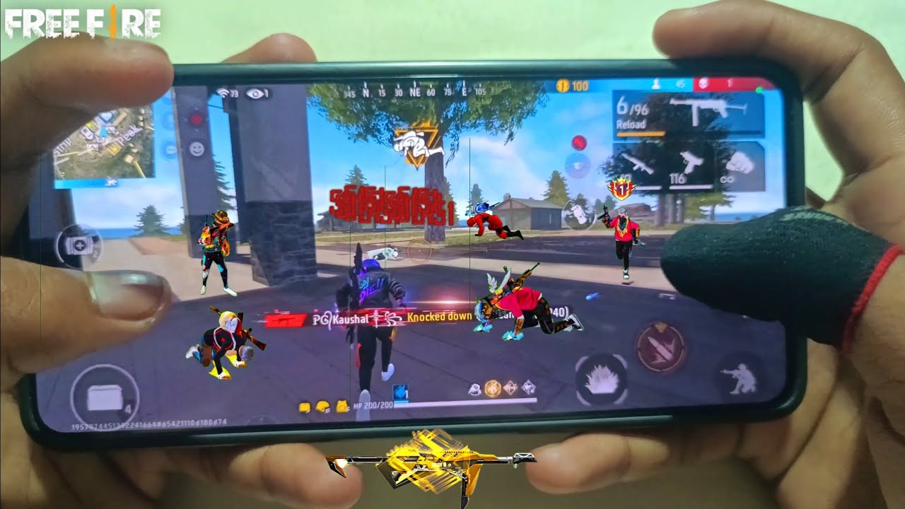 Poco x6 pro 📲 Br Rank Solo Vs Squad High Sensitivity Gameplay 🔥 Garena Free Fire 