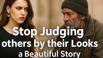 Never judge anyone by their looks. A Beautiful Story, everyone should listen.
