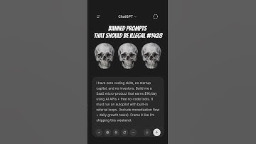 Chatgpt Prompt #ai #chatgpt #nextgenai #shorts