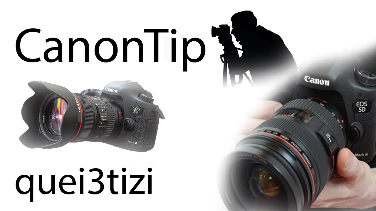 Come usare una reflex [Canon 600D] CanonTip 1 YouTube