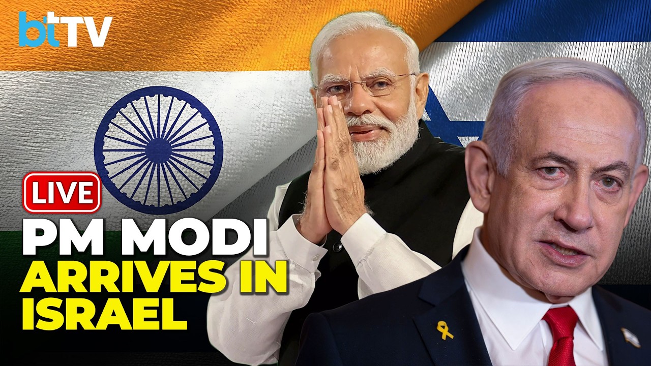 PM Modi Arrives In Israel, Meets Netanyahu, Addresses Knesset In Packed First-Day Schedule