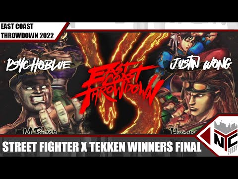 Street Fighter x Tekken Psychoblue vs Justin Wong Winner's Finals @ East Coast Throwdown 2022