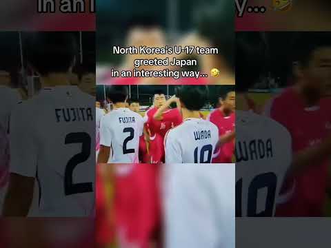 That’s one way to greet your opponents... 🤣