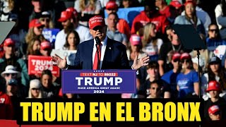 Rally Trump en el Bronx Español