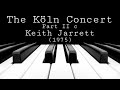 The Köln Concert (Part II c) - Keith Jarrett (1975)