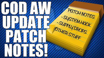 Advanced Warfare: New Update Patch Notes! (System Hack Nerf, and more!)
