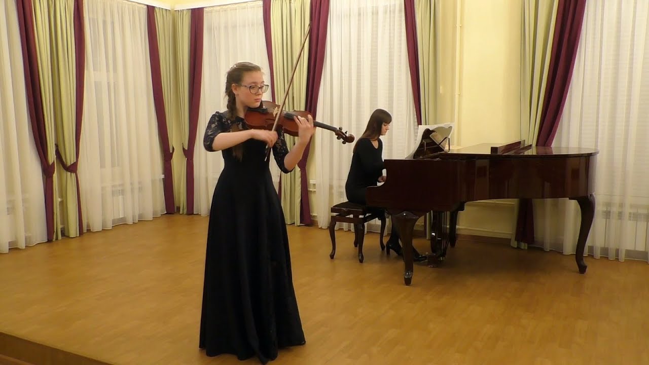 Раменская ДШИ №1 - Анастасия Козлова (скрипка) - YouTube