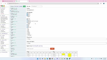 Phần mềm thời khóa biểu - Khai báo giáo viên