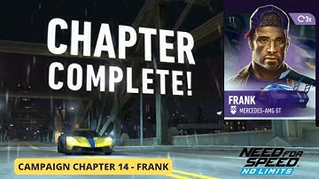 Need For Speed : No Limits - Campaign Chapter 14 (Boss Frank) - Complete Gameplay