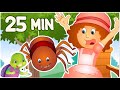 Little Miss Muffet+ many more | Pre-school-Popular Nursery Rhymes | E- Learning| Purple Turtle