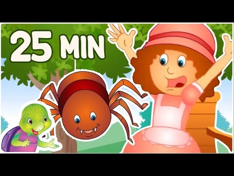 Little Miss Muffet+ many more | Pre-school-Popular Nursery Rhymes | E