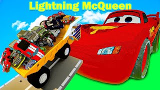 Cars vs Lightning Mcqueen | Teardown