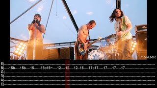 RHCP - Can't Stop solo - Live at Ellis Island, New York (2002) John Frusciante - TABS