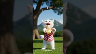 Dinka chika dinka chika😻🍼🐂 Amazing pet tricks revealed #shorts #shortsfeed #pets