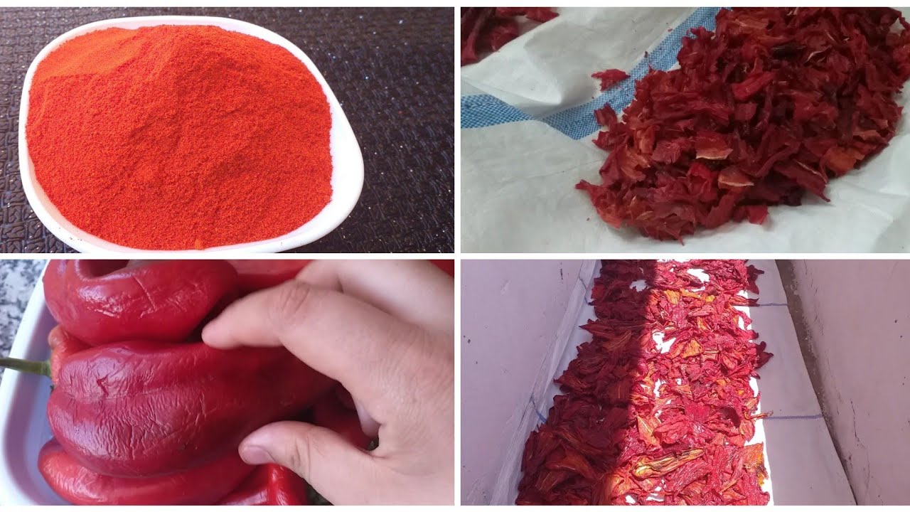 طريقة عمل فلفل العكري🇩🇿في المنزل (فلفل  احمر )بطريقةسهلة للعولا ومشاريع