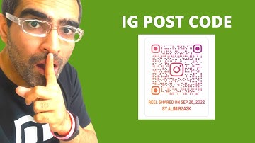 How to create QR code for Instagram posts (NOT account)