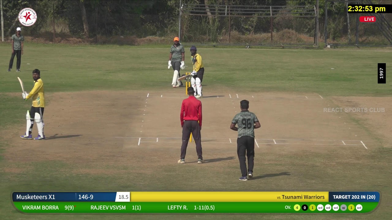 MUSKETERS  11  VS  TSUNAMI WARRIORS