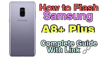 How To Flash Galaxy A8+ A8 Plus A730  A202 | Fix Hang On Logo Unlock Factory reset