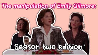 Emily Gilmore is manipulative | season two edition