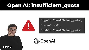 How to fix Open AI API `insufficient_quota` Error