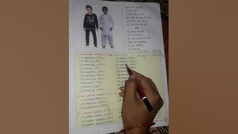 Std-4/ch-10 I AM SINGING/date-06/04/21