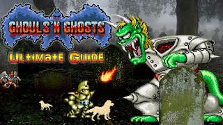 #GhoulsNGhosts Ghouls 'N Ghosts ULTIMATE GUIDE ALL Stages, ALL Bosses, ALL Secrets, TWO FULL LOOPS