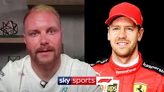 Valtteri Bottas responds to rumours that Sebastian Vettel could join Mercedes | Sky F1 Vodcast