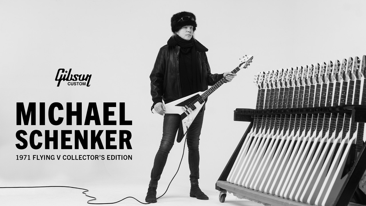 Introducing the Gibson Custom Michael Schenker 1971 Flying V Collector's Edition