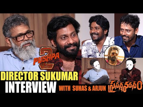 Watch : Pushpa 2 The Rule Director Sukumar backslashu0026 BuchiBabu interview with Prasannavadanam - YOUTUBE