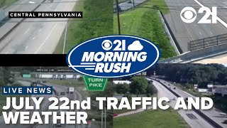 LIVE | Morning Rush traffic & weather report