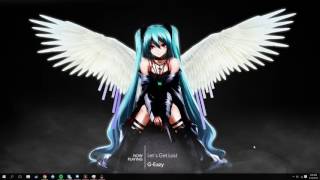 Miku rainmeter- Let's Get Lost Miku rainmeter- Let's Get Lost