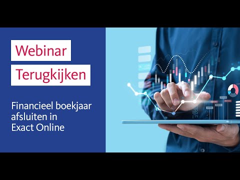 webinar Financieel boekjaar afsluiten in Exact Online - 20 januari 2022