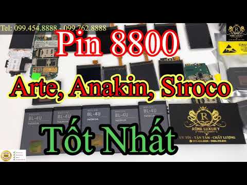 Video Bán Pin Nokia 8800 Arte, Anakin, Siroco Chính Hãng -... - youtube