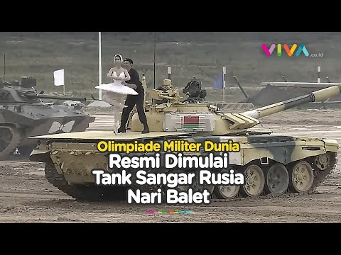 Ketika Tank Sangar Rusia Menari Balet, Olimpiade Militer Dunia Resmi Dibuka