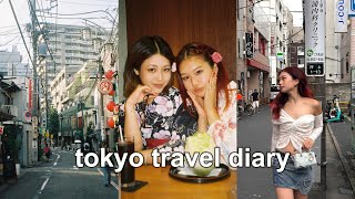 TOKYO TRAVEL VLOG | girls trip, what to eat, fireworks festival, anime shopping