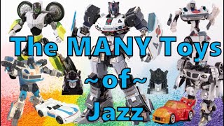 The MANY Toys of Jazz - The Action Figure History of Autobot Jazz from Transformers