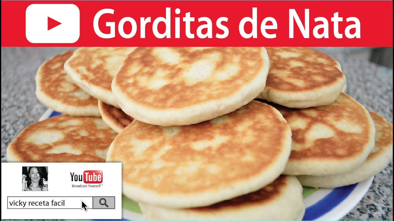 GORDITAS DE NATA | #VickyRecetaFacil - YouTube