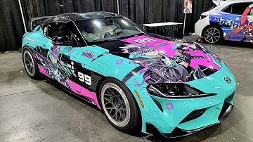 Itasha Car Showcase @ MomoCon 2023 | POV Tour