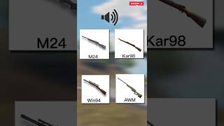 Can You Guess All These Gun Sounds? 👀🔫🔥 #pubg #pubgmobile