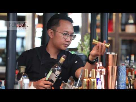 Cocktail Mixing - Frestro Bar and Restaurant Seminyak Bali